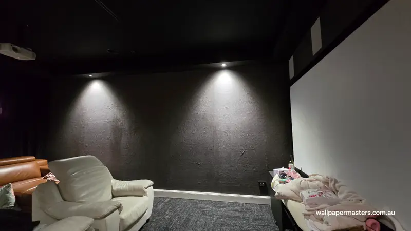 Cinema Wallpaper Installation
