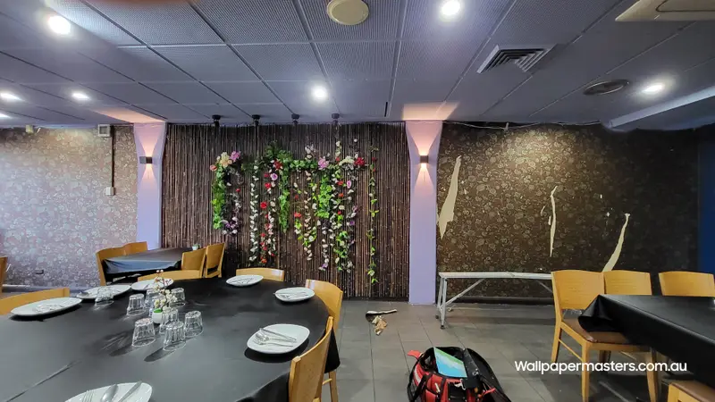 Commercial, Shops Wallpaper Installation