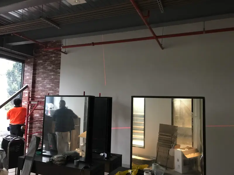 Commercial, Shops Wallpaper Installation