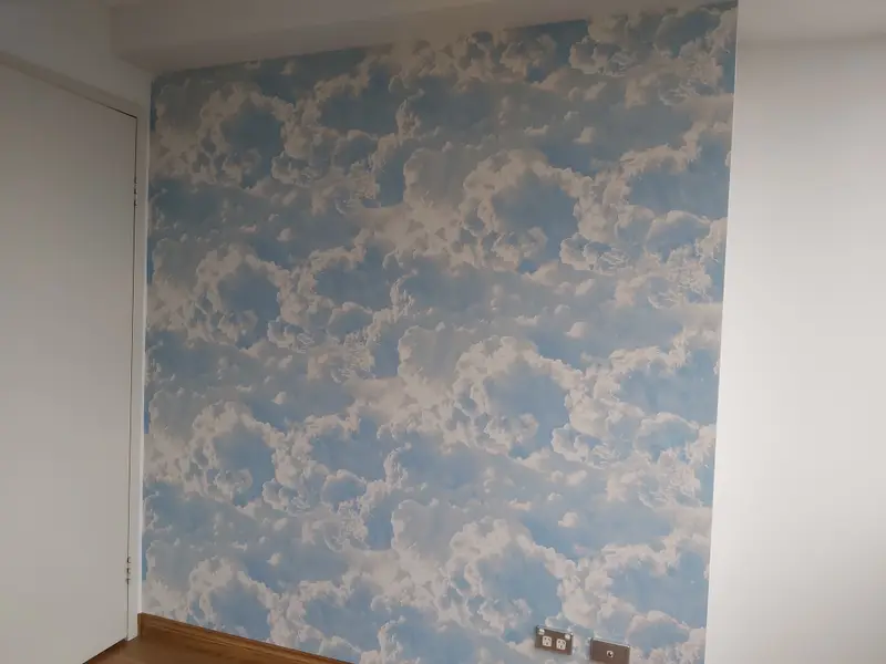 Kids Room Wallpaper Installation