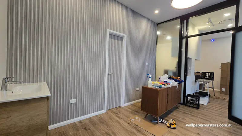 Commercial, Shops Wallpaper Installation