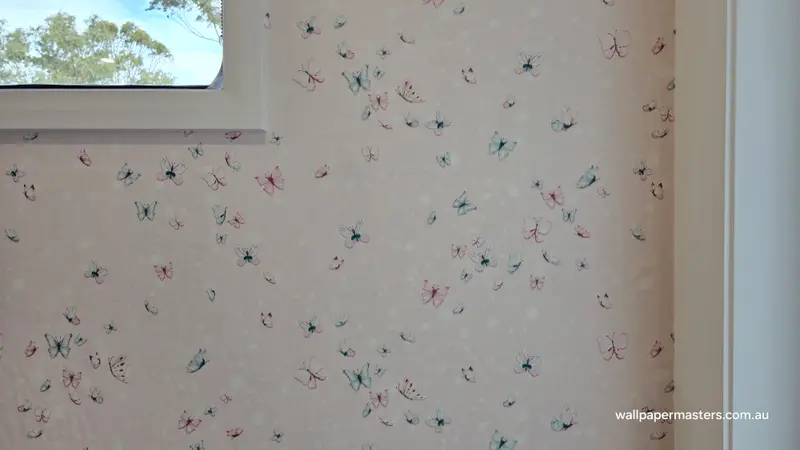 Kids Room Wallpaper Installation