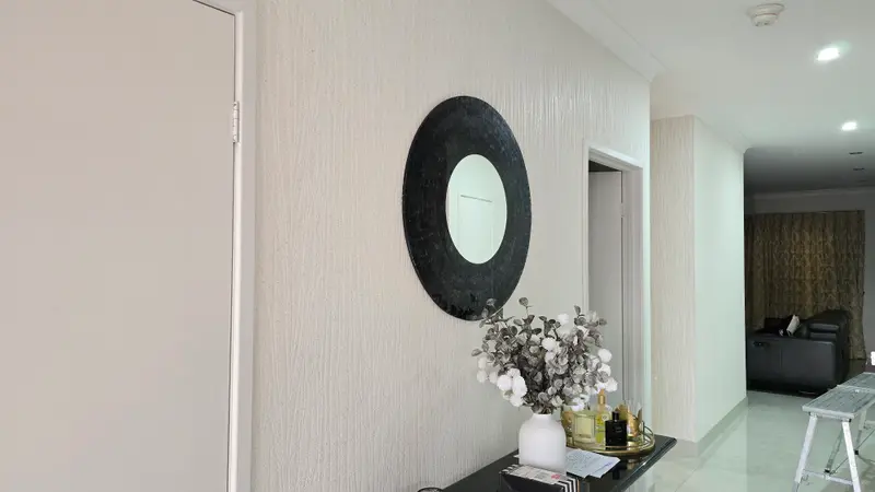 Hallway Wallpaper Installation