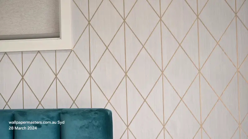 Bedroom Wallpaper Installation