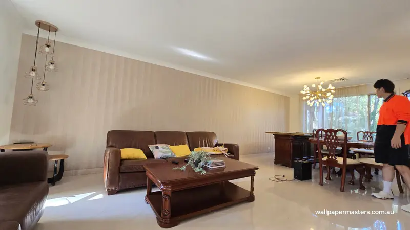 Office Wallpaper Installation