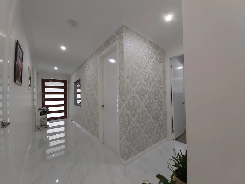 Hallway Wallpaper Installation