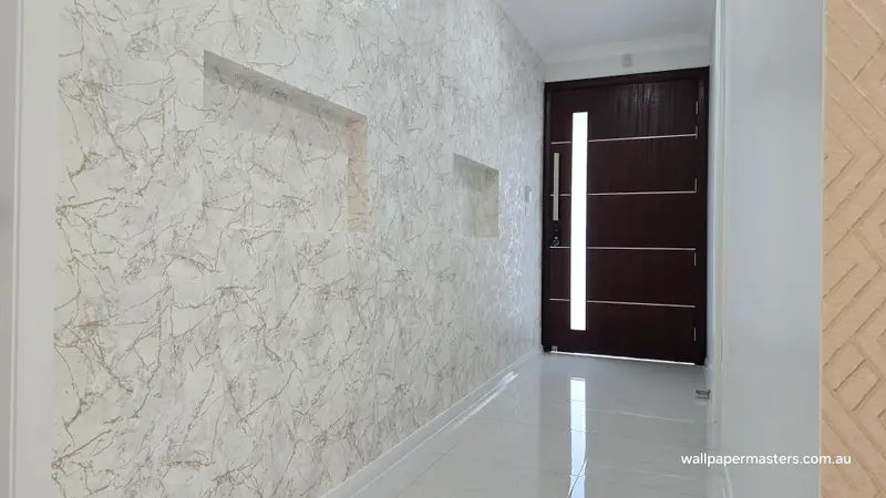 Niche Wallpaper Installation