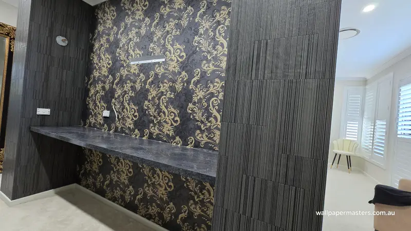 Office Wallpaper Installation