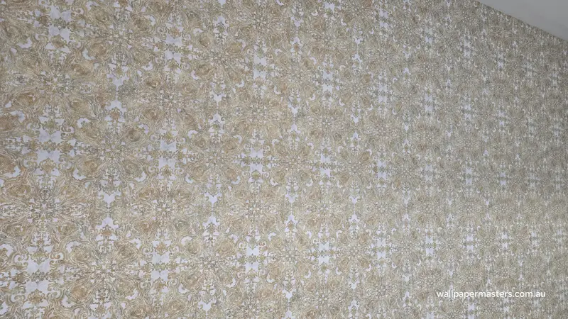 TV Back Wallpaper Installation