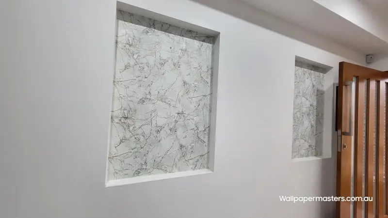 Niche Wallpaper Installation