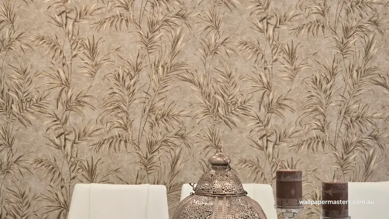 Dining Wallpaper Installation