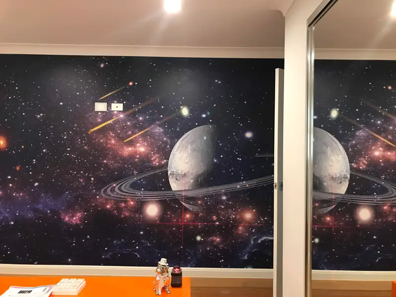 Commercial, Shops Wallpaper Installation