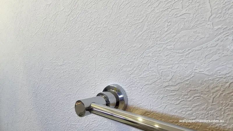 Toilet Wallpaper Installation