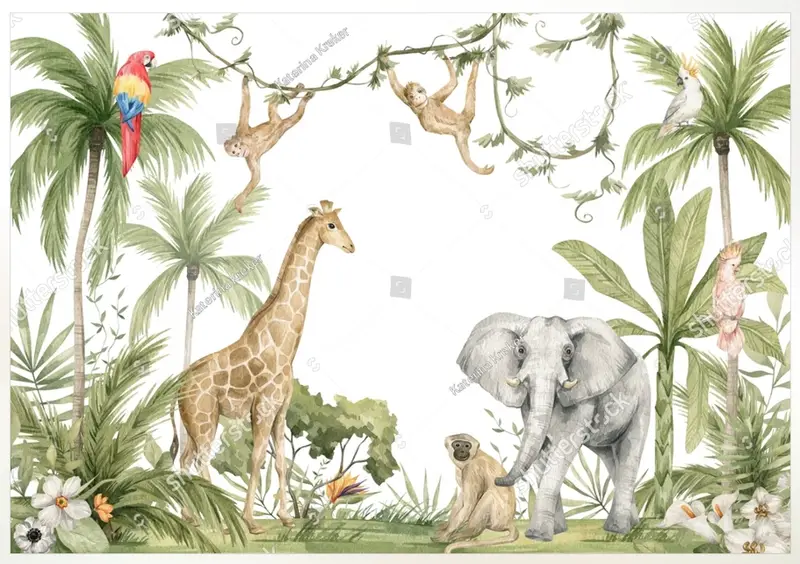 Kids Room Wallpaper Installation