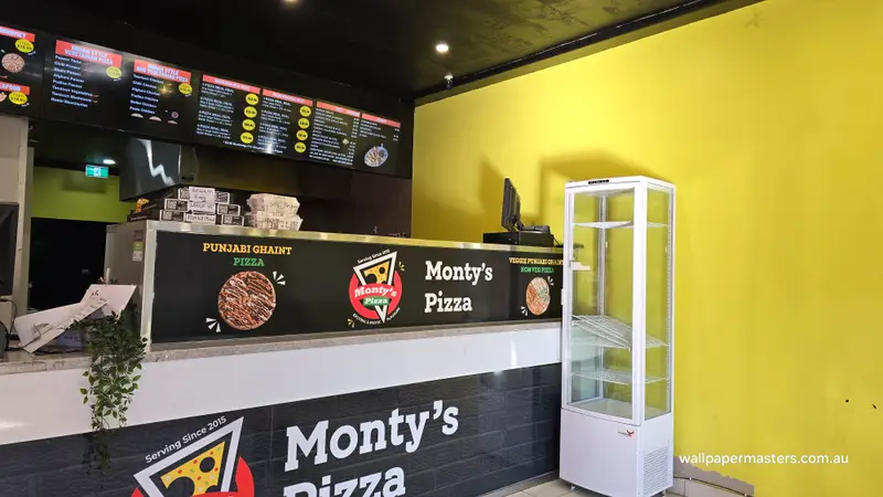 Custom mural Wallpaper Installation