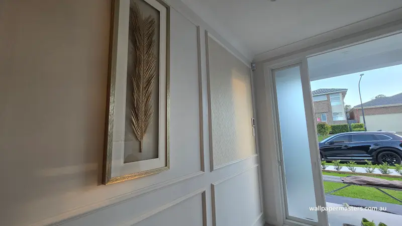 Hallway Wallpaper Installation