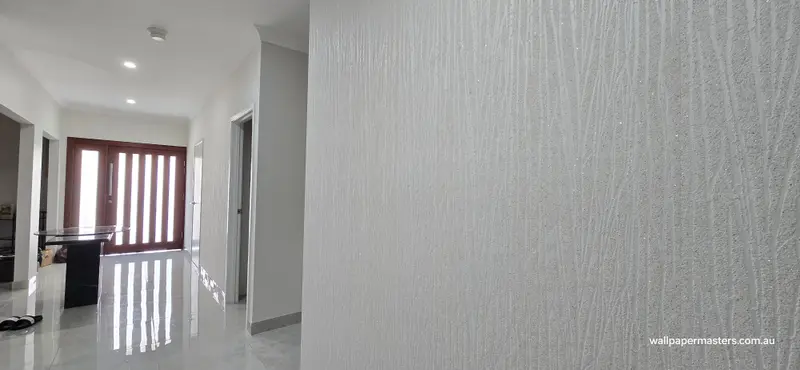 Hallway Wallpaper Installation