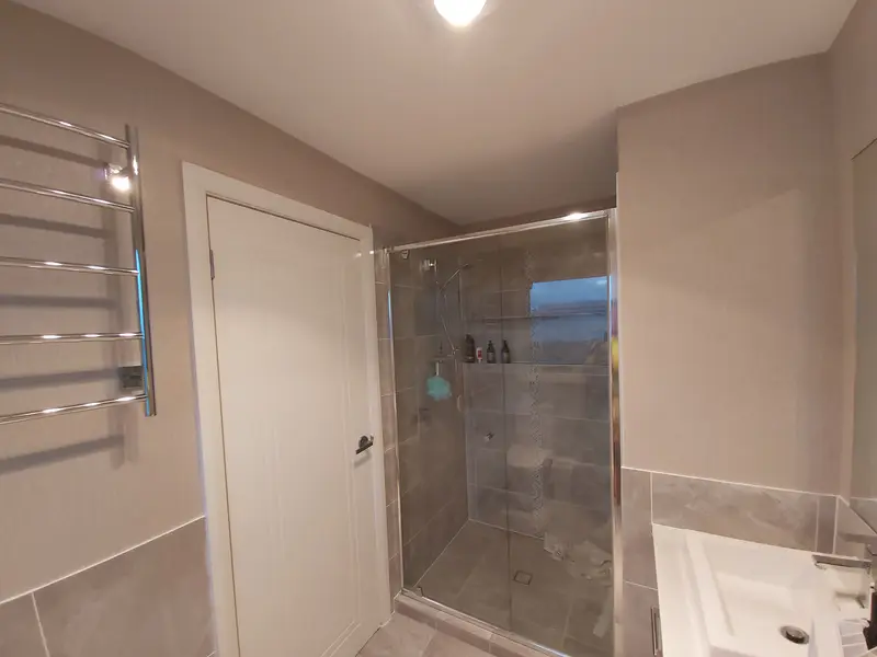 Toilet Wallpaper Installation