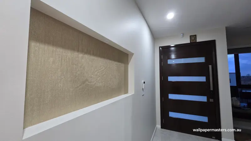 Niche Wallpaper Installation