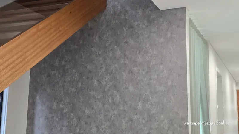 Staircase Wallpaper Installation