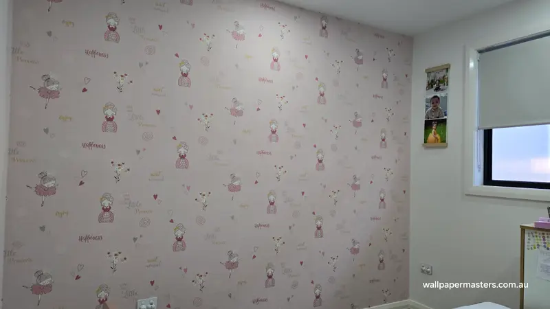 Kids Room Wallpaper Installation