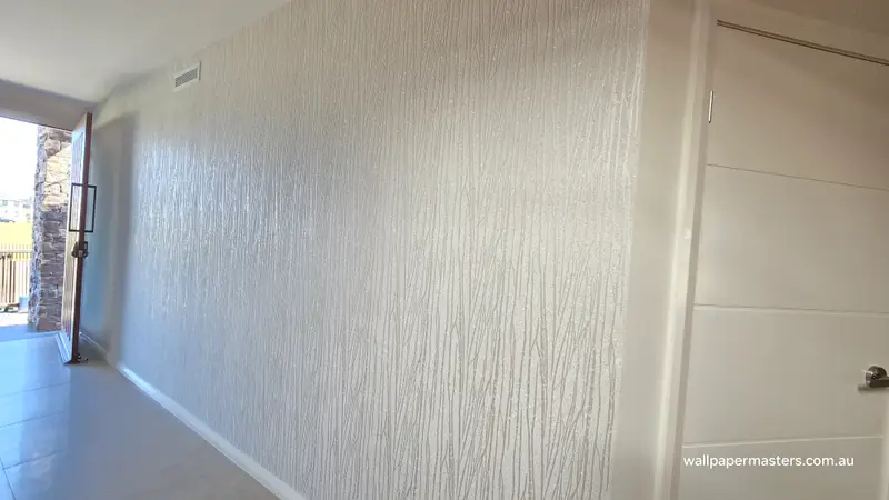 Hallway Wallpaper Installation