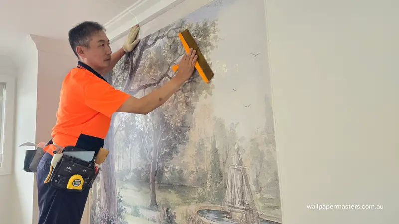 Kids Room Wallpaper Installation