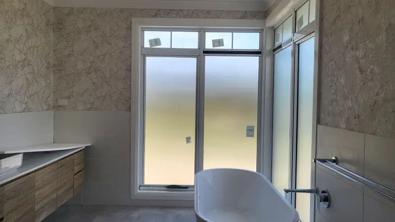 Toilet Wallpaper Installation