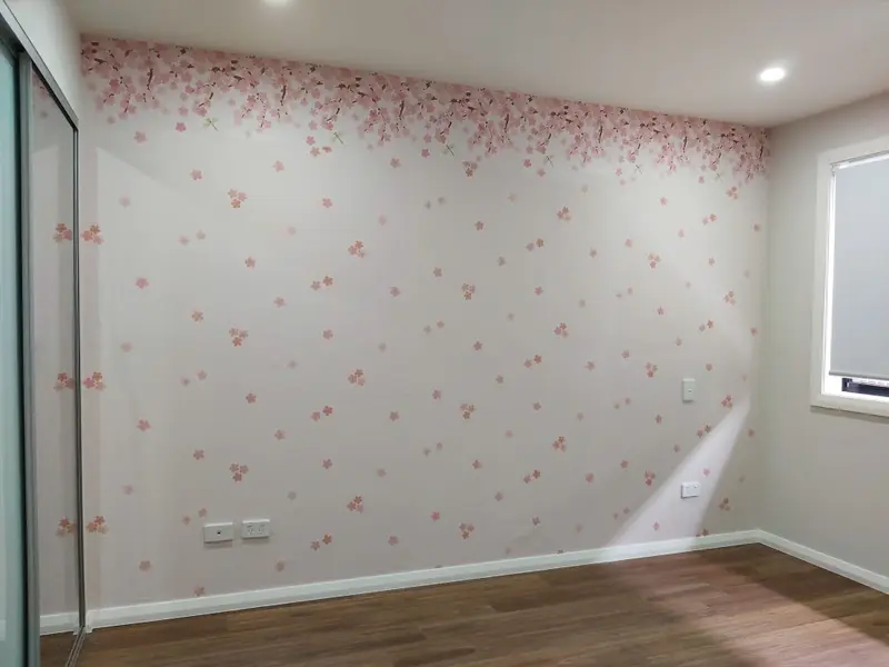 Kids Room Wallpaper Installation