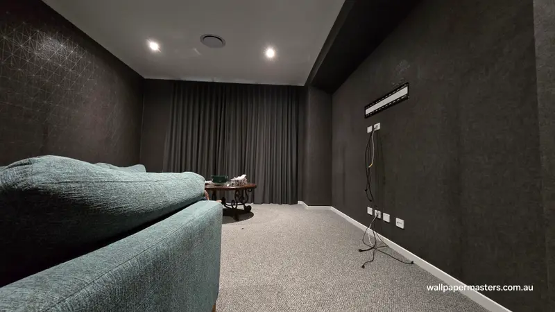 Cinema Wallpaper Installation