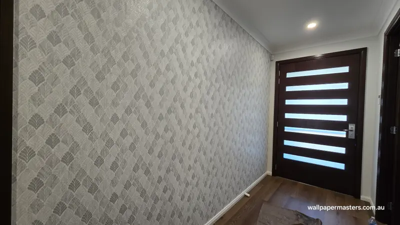 Hallway Wallpaper Installation