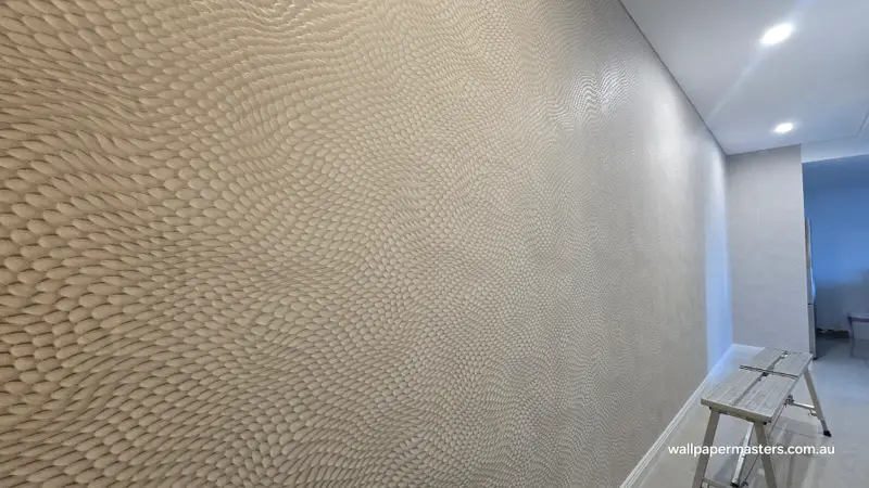 Hallway Wallpaper Installation