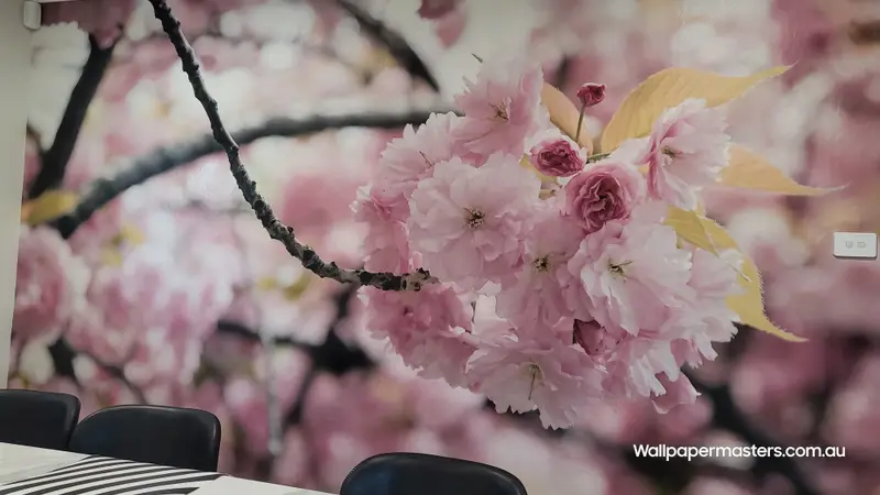 Custom mural Wallpaper Installation