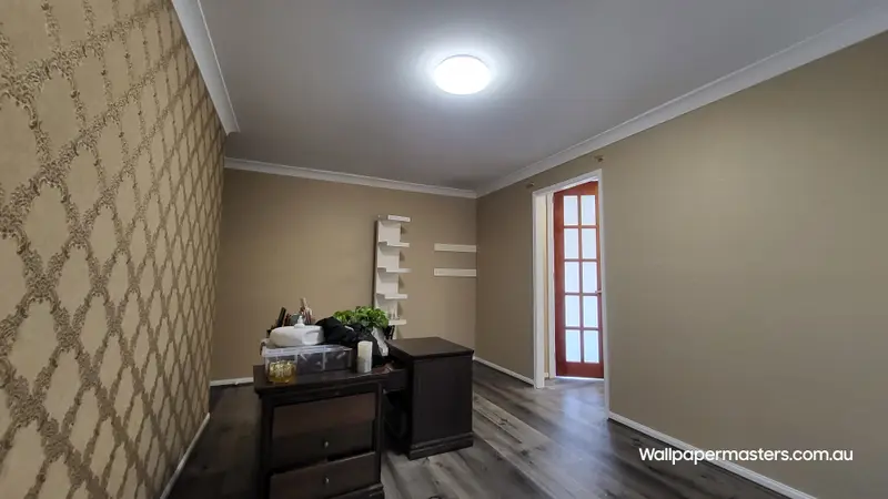 Office Wallpaper Installation