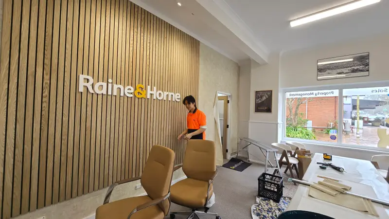 Commercial, Shops Wallpaper Installation