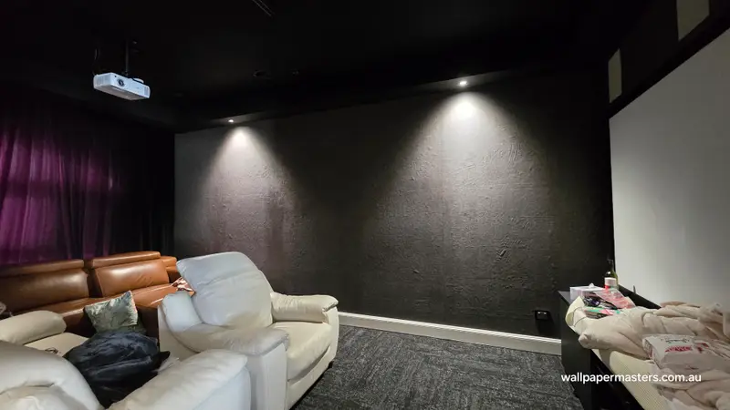 Cinema Wallpaper Installation
