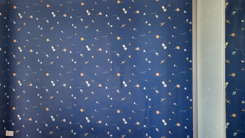 Kids Room Wallpaper Installation