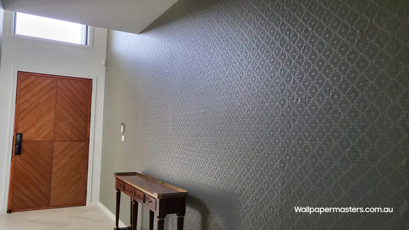 Hallway Wallpaper Installation