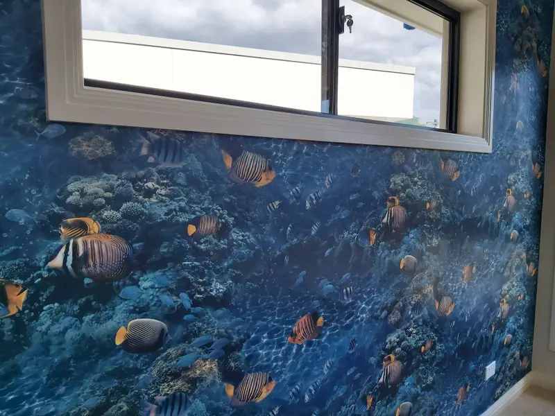 Kids Room Wallpaper Installation