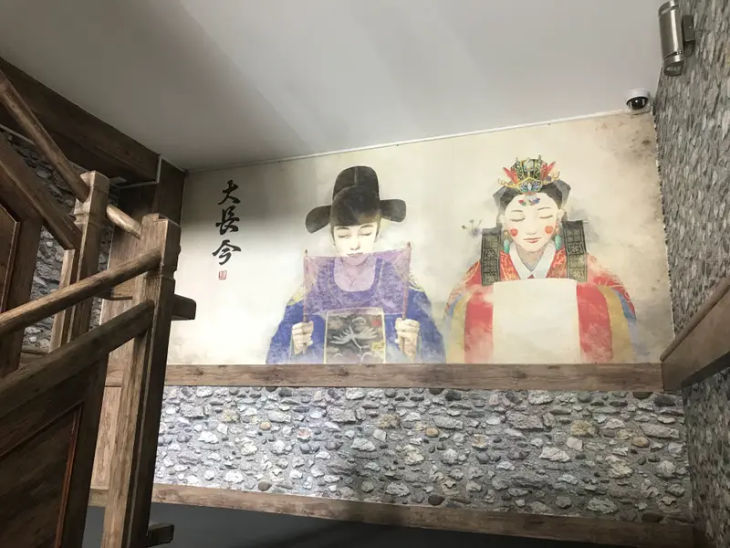 Custom mural Wallpaper Installation