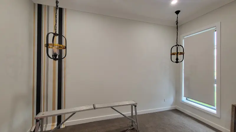 Bedroom Wallpaper Installation