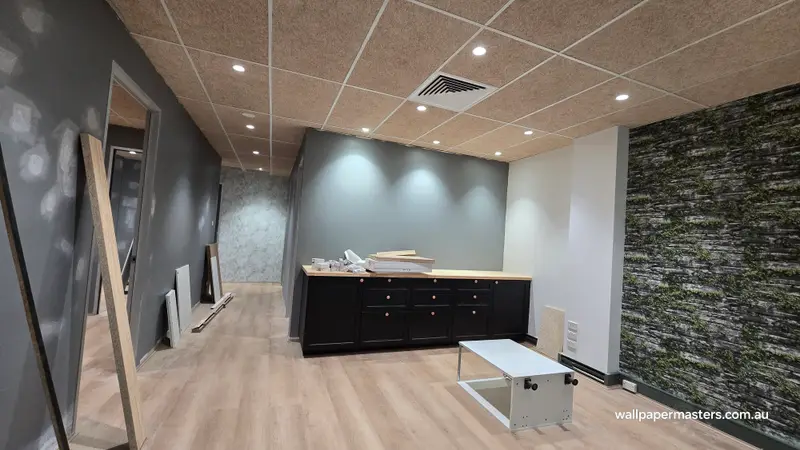 Commercial, Shops Wallpaper Installation