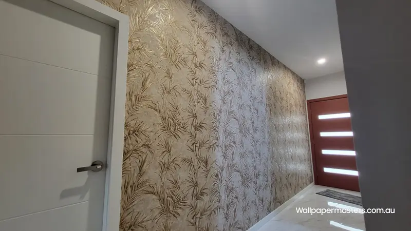 Hallway Wallpaper Installation