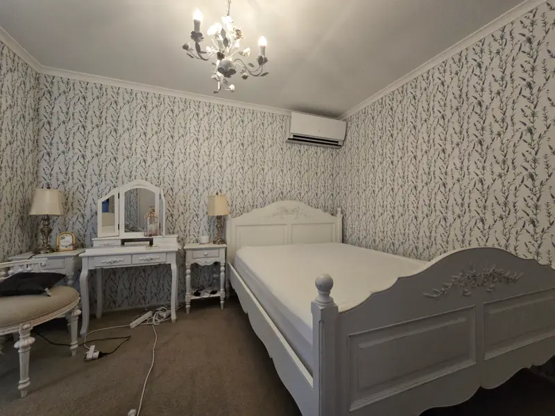 Bedroom Wallpaper Installation
