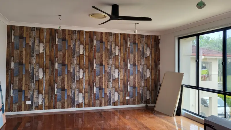 Kids Room Wallpaper Installation