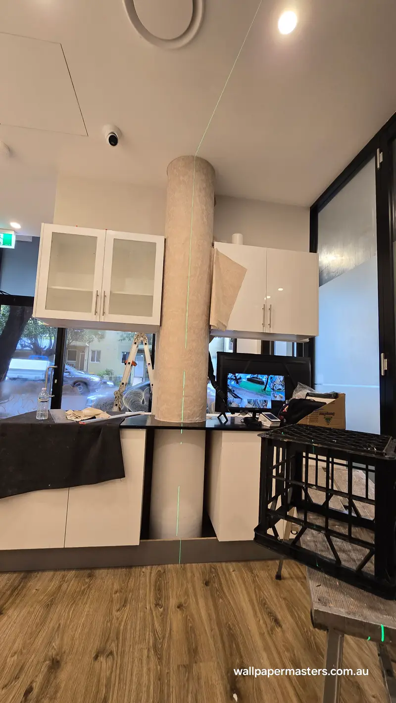 Commercial, Shops Wallpaper Installation