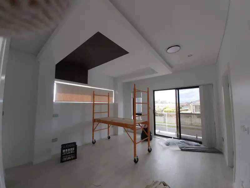 Ceiling Wallpaper Installation