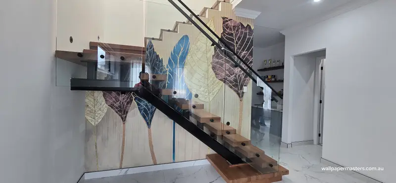 Custom mural Wallpaper Installation