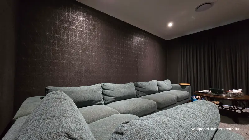 Cinema Wallpaper Installation