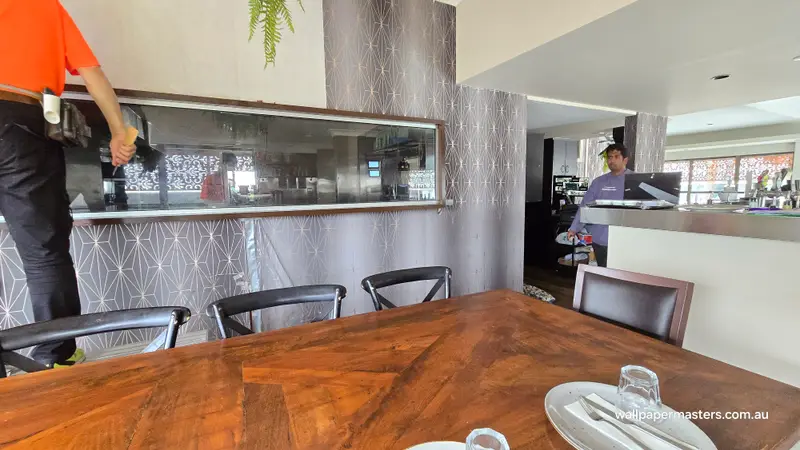 Commercial, Shops Wallpaper Installation